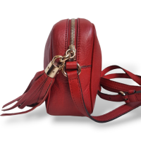 Bolsa Gucci Soho Disco Vermelha