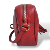 Bolsa Gucci Soho Disco Vermelha