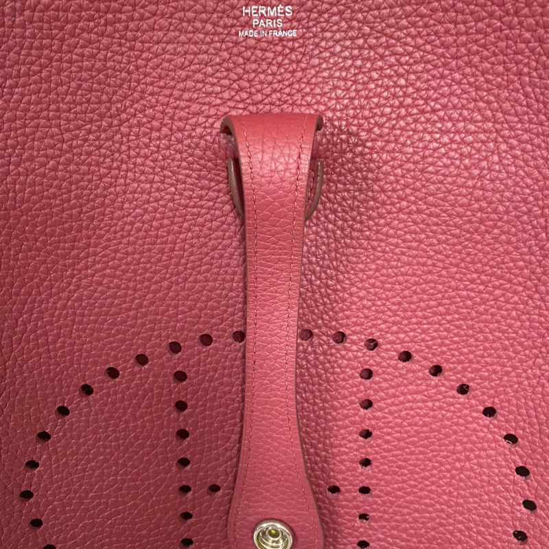 Bolsa Hermès Evelyne 29 Couro Togo Magenta