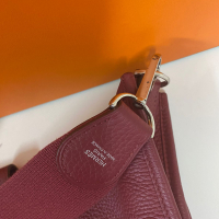 Bolsa Hermès Evelyne 29 Couro Togo Magenta