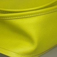 Bolsa Hermès Evelyne 33 Neon Couro Epson 