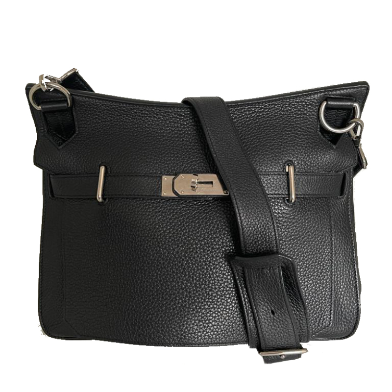 Bolsa Hermès Jypsière 37 Togo Preta