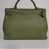 Bolsa Hermès Kelly 40 Verde Militar 