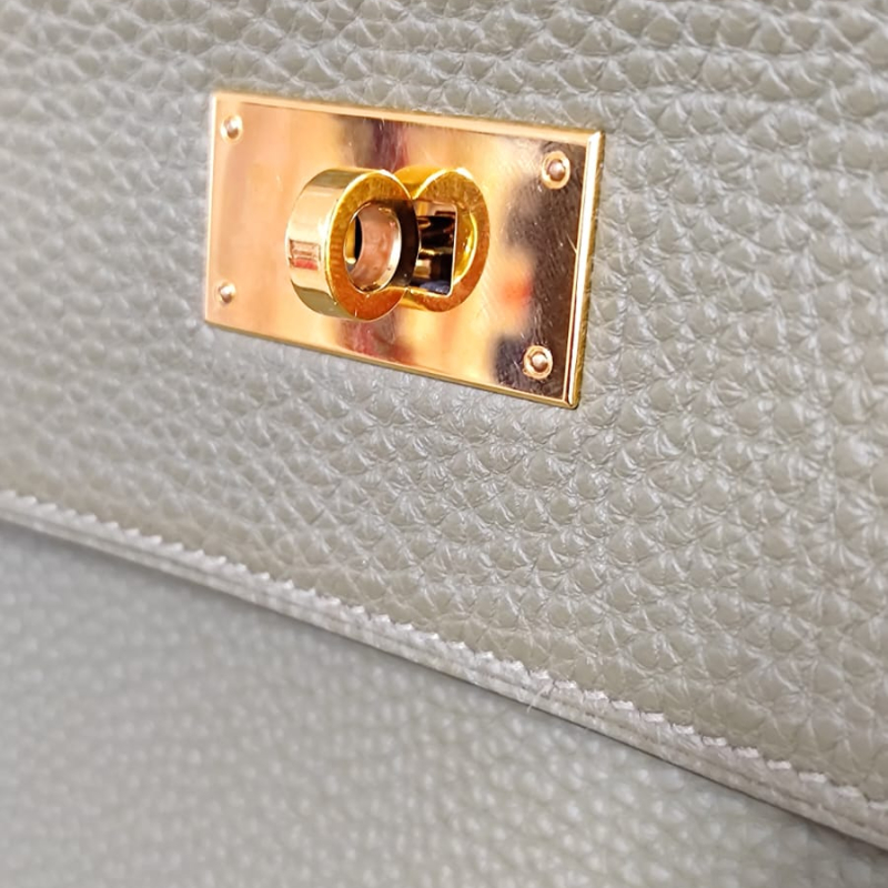 Bolsa Hermès Kelly 40 Verde Militar 