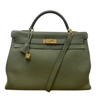 Bolsa Hermès Kelly 40 Verde Militar 