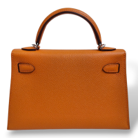 Bolsa Hermès Mini Kelly Laranja - Nunca Usada