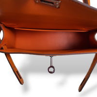 Bolsa Hermès Mini Kelly Laranja - Nunca Usada