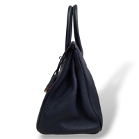 Bolsa Hermès Birkin 30 Couro Togo Ferragem Palladium