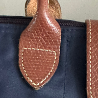 Bolsa Longchamp Le Pliage Tote Azul Marinho
