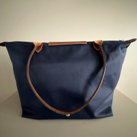 Bolsa Longchamp Le Pliage Tote Azul Marinho