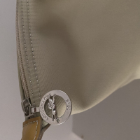Bolsa Longchamp Lona Bege 