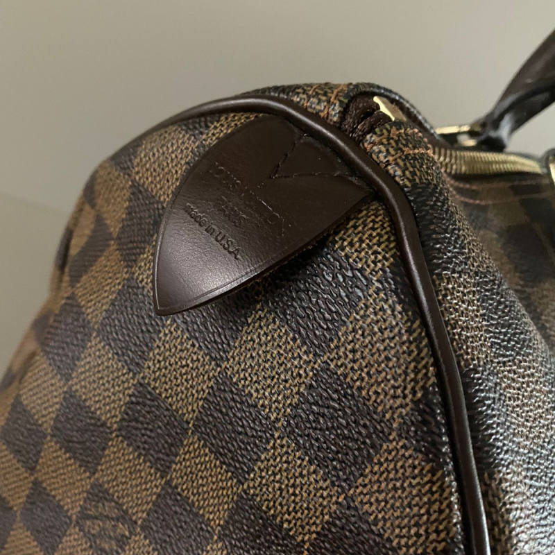 Bolsa Louis Vuitton Damier Ebene Speedy 30