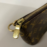 Bolsa Louis Vuitton Mini Pochette Canvas Monograma