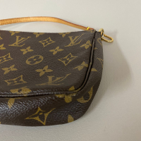 Bolsa Louis Vuitton Mini Pochette Canvas Monograma