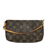 Bolsa Louis Vuitton Mini Pochette Canvas Monograma