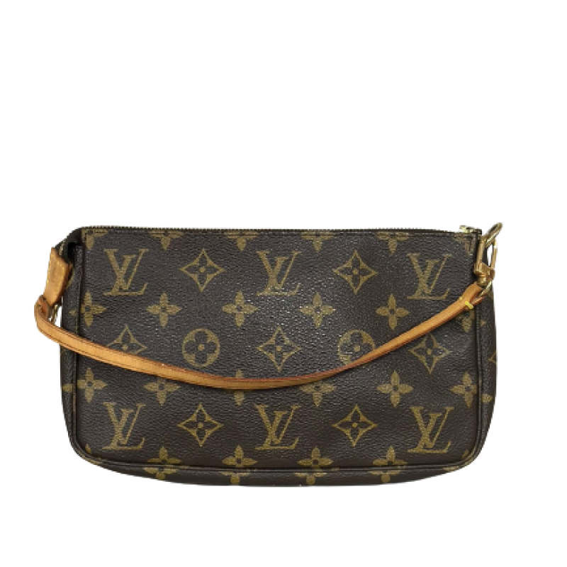 Bolsa Louis Vuitton Mini Pochette Canvas Monograma Bolsa Louis Vuitton Mini Pochette Canvas Monograma