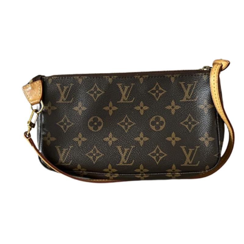 Bolsa Louis Vuitton Pochette Monograma Bolsa Louis Vuitton Pochette Monograma