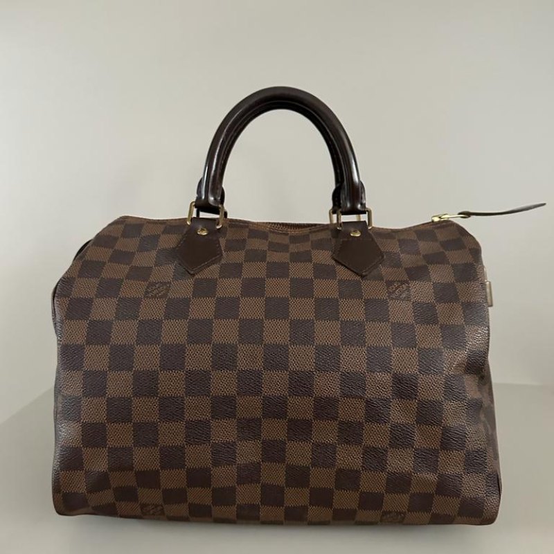 Bolsa Louis Vuitton Speedy 30 Damier Ébene