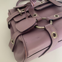 Bolsa Luella Handle Couro Lilás