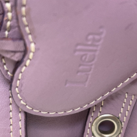 Bolsa Luella Handle Couro Lilás