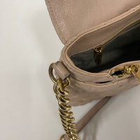 Bolsa Marc Jacobs Quilted Shoulder Bege