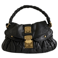 Bolsa Miu Miu Coffer Preta