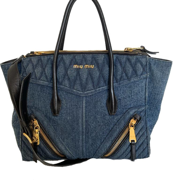 Bolsa Miu Miu Denim Biker