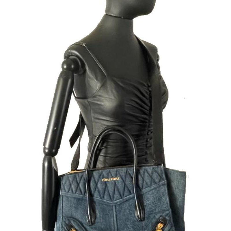 Bolsa Miu Miu Denim Biker