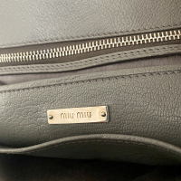 Bolsa Miu Miu Madras Doctor Cinza