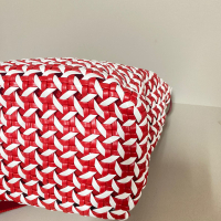 Bolsa Miu Miu Woven Intreccio Vermelha