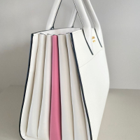 Bolsa Prada Bibliotheque Saffiano Branca