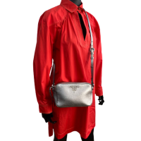 Bolsa Prada Camera Metallic