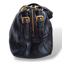 Bolsa Prada Couro Togo Preta