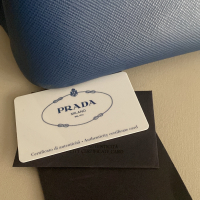 Bolsa Prada Double Azul