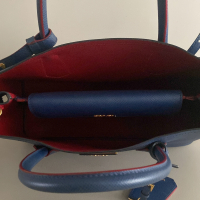 Bolsa Prada Double Azul