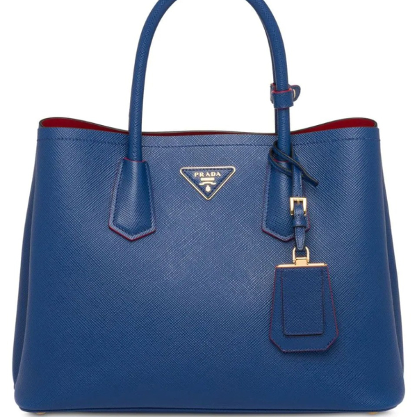 Bolsa Prada Double Azul