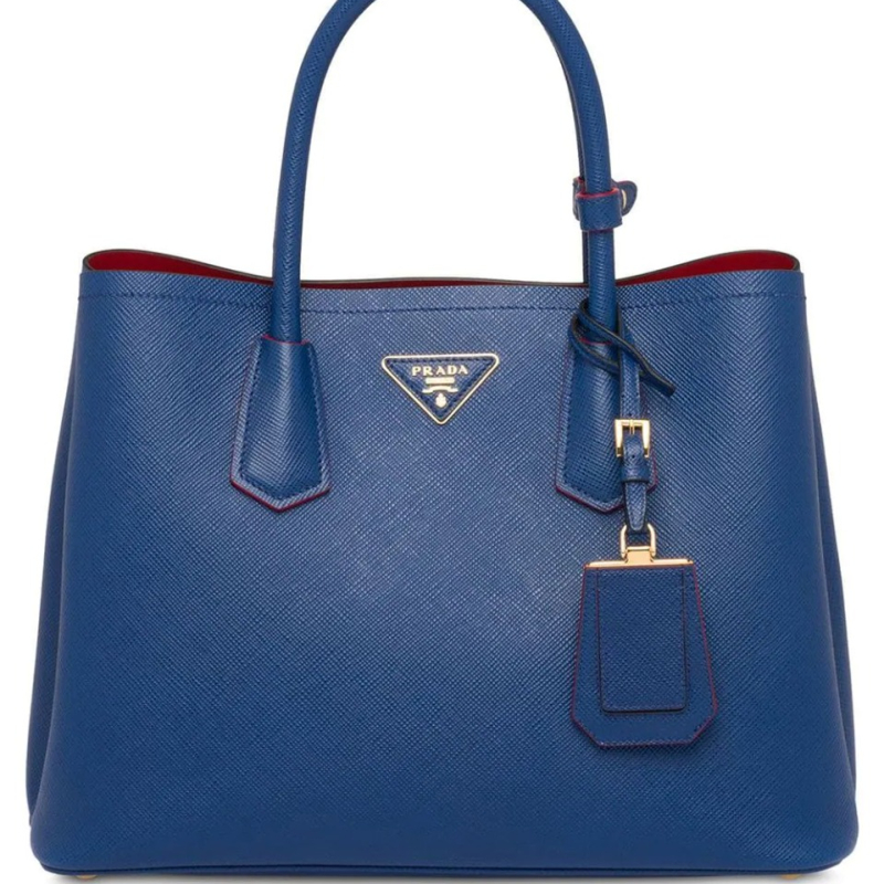 Bolsa Prada Double Azul