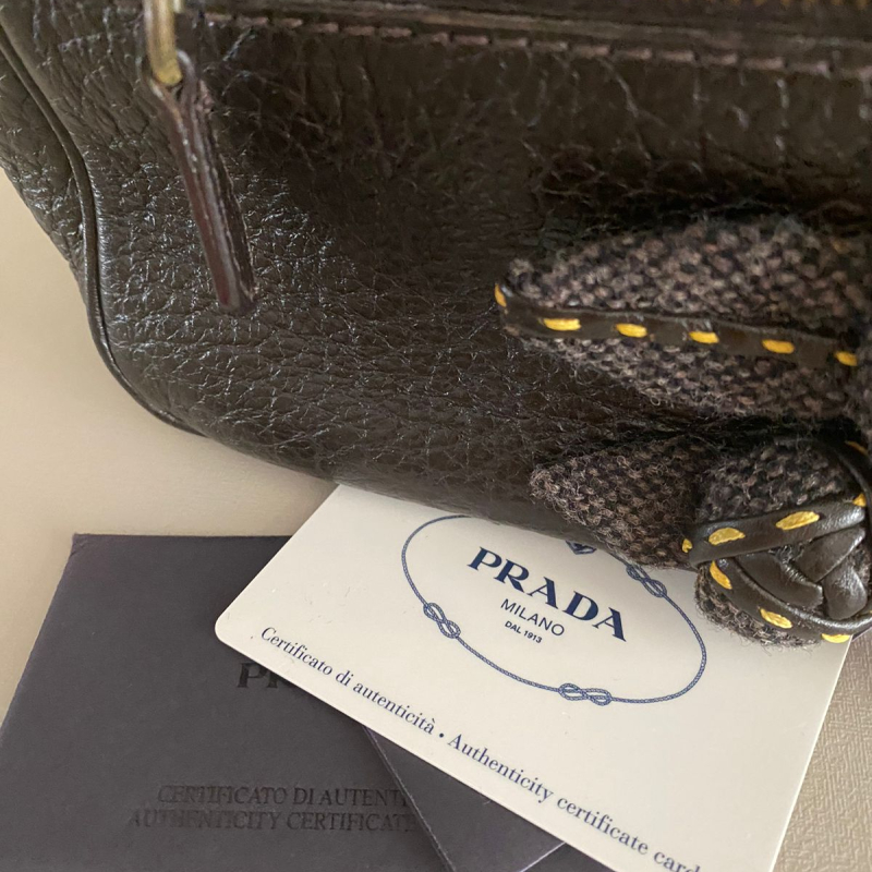 Bolsa Prada Mini Ebano