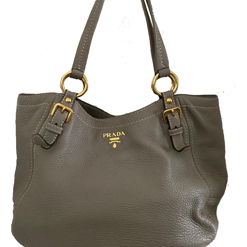 Bolsa Prada Sacca 2 Manici Couro Fendi