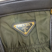 Bolsa Prada Tessuto Gaufre Verde