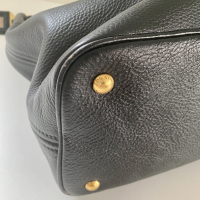Bolsa Prada Tote Couro Preta