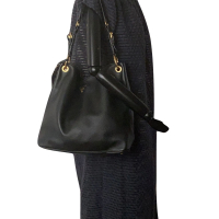 Bolsa Prada Tote Couro Preta