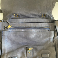 Bolsa Proenza Schouler PS1 Medium Azul Metalizado