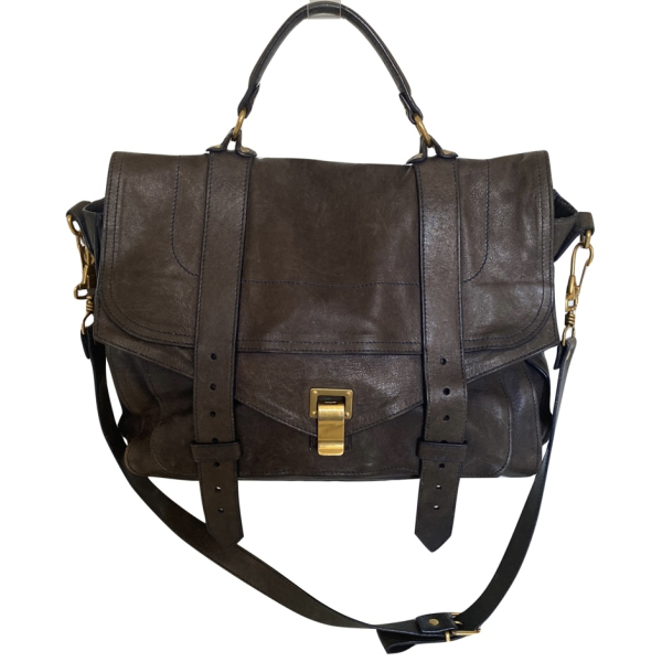 Bolsa Proenza Schouler PS1 Medium Azul Metalizado