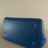 Bolsa Purificacion Garcia Handle Garcia Azul