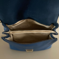 Bolsa Purificacion Garcia Handle Garcia Azul