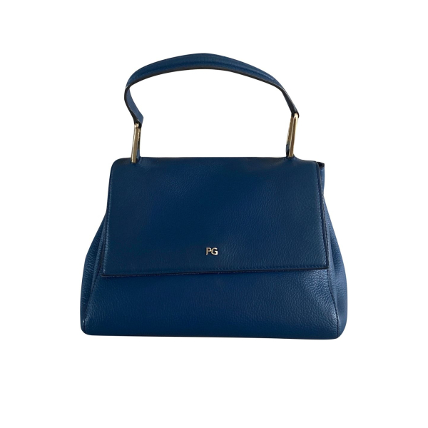 Bolsa Purificacion Garcia Handle Garcia Azul