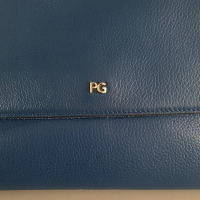 Bolsa Purificacion Garcia Handle Garcia Azul