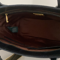 Bolsa Ralph Lauren Couro Preta