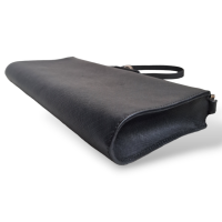 Bolsa Salvatore Ferragamo Gancini Couro Preta